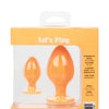 Cheeky Butt Plug - Orange