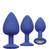 Cheeky Gems 3 pc Plug Set - Purple
