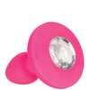 Cheeky Gems Small Rechargeable Vibrating Probe - Pink