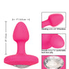 Cheeky Gems Small Rechargeable Vibrating Probe - Pink