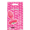 Cheeky Gems Medium Rechargeable Vibrating Probe - Pink