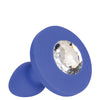Cheeky Gems Small Rechargeable Vibrating Probe - Blue