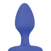 Cheeky Gems Medium Rechargeable Vibrating Probe - Blue