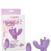 Venus Butterfly Silicone Remote Rocking Penis - Purple