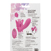 Venus Butterfly Silicone Remote Pulsating Venus G - Pink