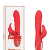 Jack Rabbit Signature Heated Silicone Ultra-Soft Rabbit - Red