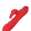 Jack Rabbit Signature Heated Silicone Ultra-Soft Rabbit - Red