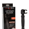Optimum Power Masturwand Vibrating Stroker - Black