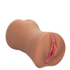 Stroke It Dual Entry Pussy & Ass - Brown