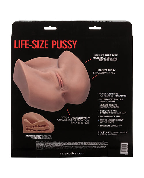 Stroke It Life Size Pussy - Brown
