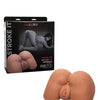 Stroke It Life Size Ass - Brown