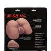 Stroke It Life Size Ass - Brown