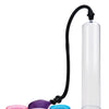 Big Man's Pump 12" w/3 Sized Sleeves - Clear
