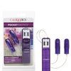 Pocket Exotics Turbo 8 Accelerator Double Bullets - Purple