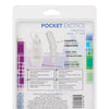 Pocket Exotics Anal T Vibe - Ivory