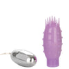 Silicone Slims Nubby Bullet - Purple