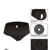 Her Royal Harness Backless Brief 2XL/3XL - Black