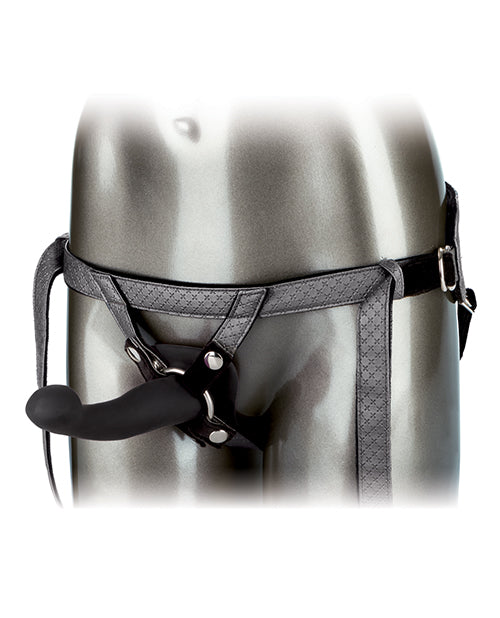 Her Royal Harness The Royal Vibrating Set - Black