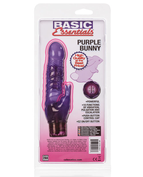 Basic Essentials Bunny - 10 Function Purple
