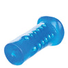 Basic Essentials Beaded Masturbator - Blue