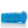 Basic Essentials Beaded Masturbator - Blue