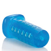 Basic Essentials Beaded Masturbator - Blue