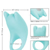 Silicone Rechargeable Dual Exciter Enhancer - Teal