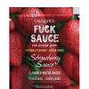 Fuck Sauce Flavored Water Based Personal Lubricant Sachet - .08 oz Strawberry