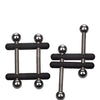Nipple Grips Power Grip Crossbar Nipple Vices - Black