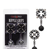 Nipple Grips Power Grip 4 Point Weighted Nipple Press - Black