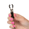 Nipple Grips Weighted Twist Nipple Clamps - Black