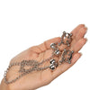 Nipple Grips 4-Point Nipple Press with Bells - Silver