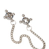 Nipple Grips 4 Point Nipple Press w/Chain - Silver