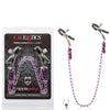 Nipple Play Purple Chain Nipple Clamps