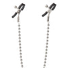 Nipple Play Silver Beaded Nipple Clamps