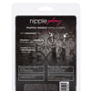 Nipple Play Playful Tassels Nipple Clamps - Black