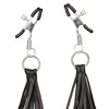 Nipple Play Playful Tassels Nipple Clamps - Black