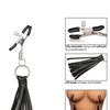 Nipple Play Playful Tassels Nipple Clamps - Black