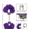 Ultra Fluffy Furry Cuffs - Purple