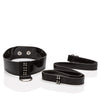 Bound by Diamonds Leash & Collar Set - Black