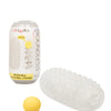 Boundless Reversible Squishy Ball Stroker - Yellow
