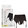 Boundless Thong w/Garter S/M - Black