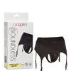 Boundless Thong w/Garter 2L/3XL - Black