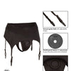 Boundless Thong w/Garter 2L/3XL - Black