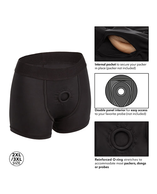 Boundless Boxer Brief 2XL/3XL - Black
