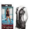 Scandal Peek-A-Boo Mini Dress - Black