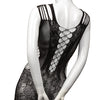 Scandal Peek-A-Boo Mini Dress - Black
