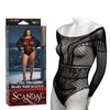 Scandal Plus Size Off the Shoulder Body Suit - Black
