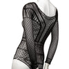 Scandal Plus Size Off the Shoulder Body Suit - Black