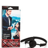 Scandal Silicone Stopper Gag - Black